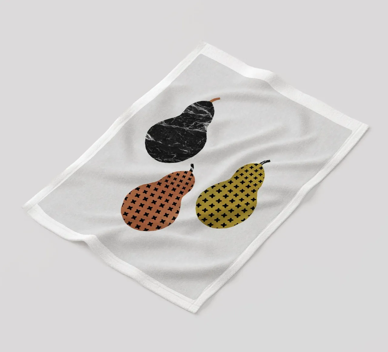 Scandi Pears fleecedeken van Orara Studio