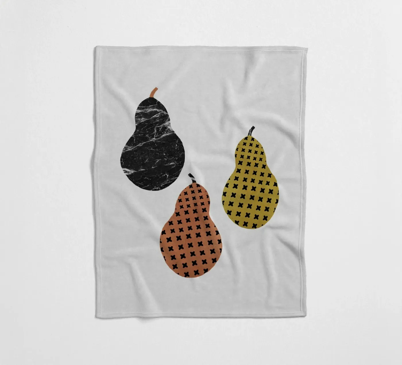 Scandi Pears fleecedeken van Orara Studio