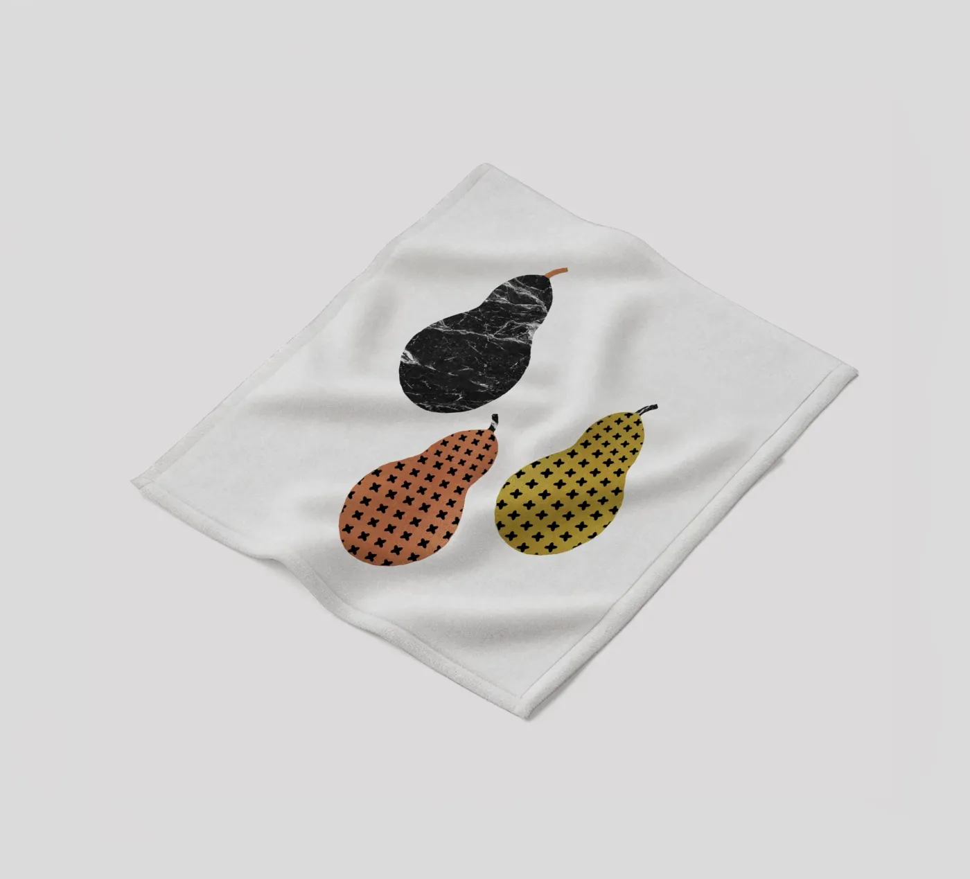 Scandi Pears fleecedeken van Orara Studio