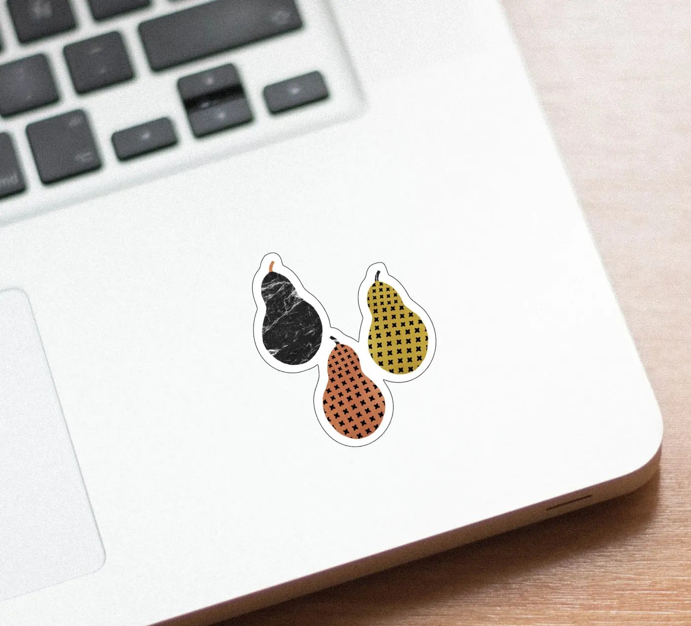 Scandi Pears sticker by Orara Studio