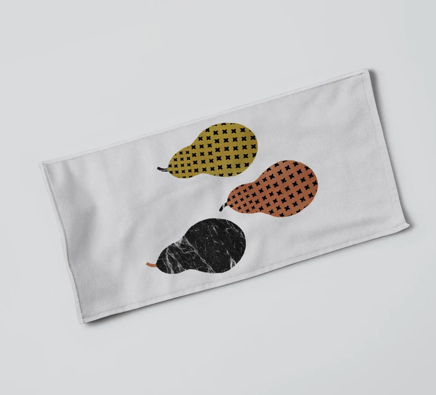 Scandi Pears towel by Orara Studio