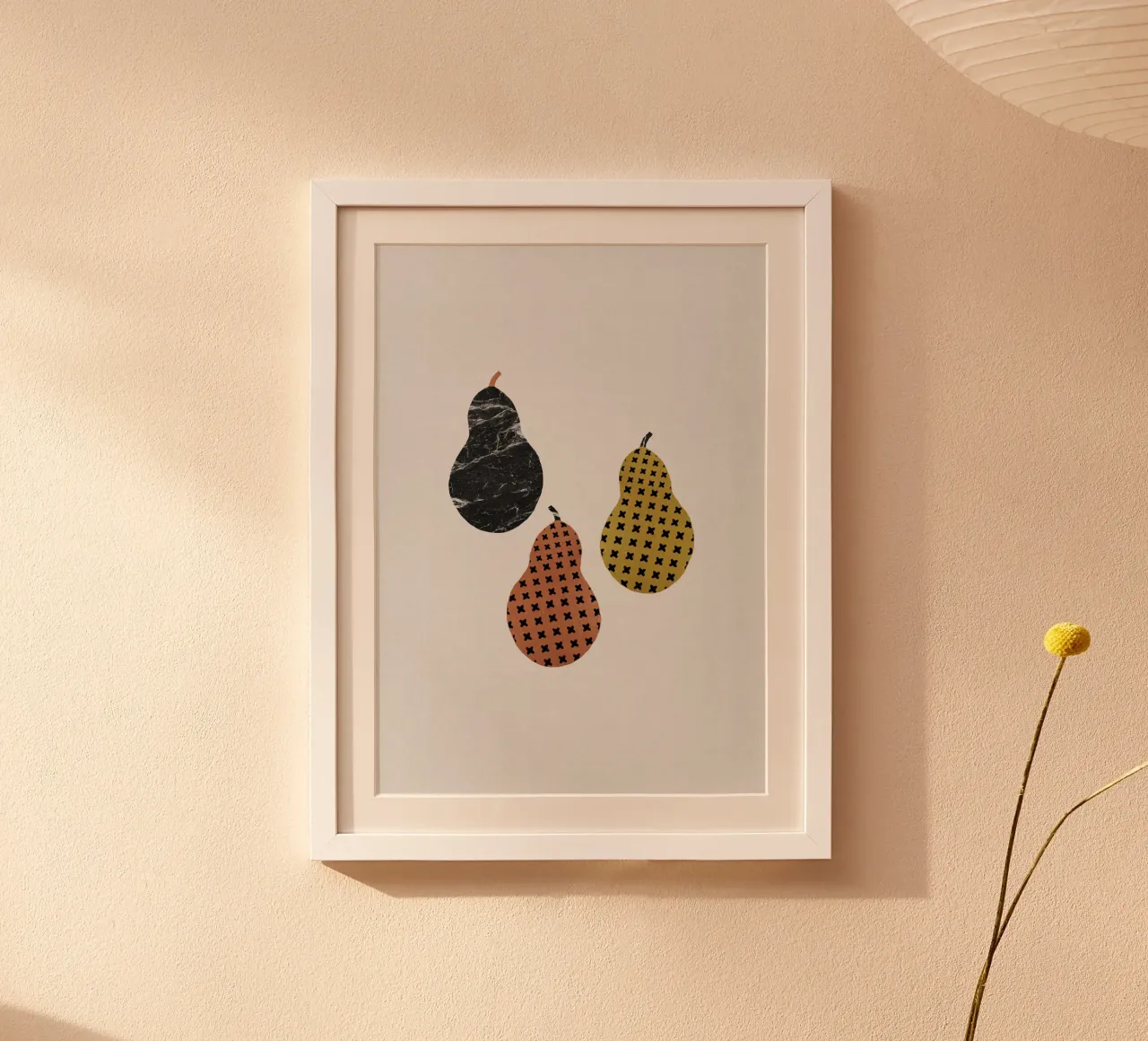 Scandi Pears poster da Orara Studio