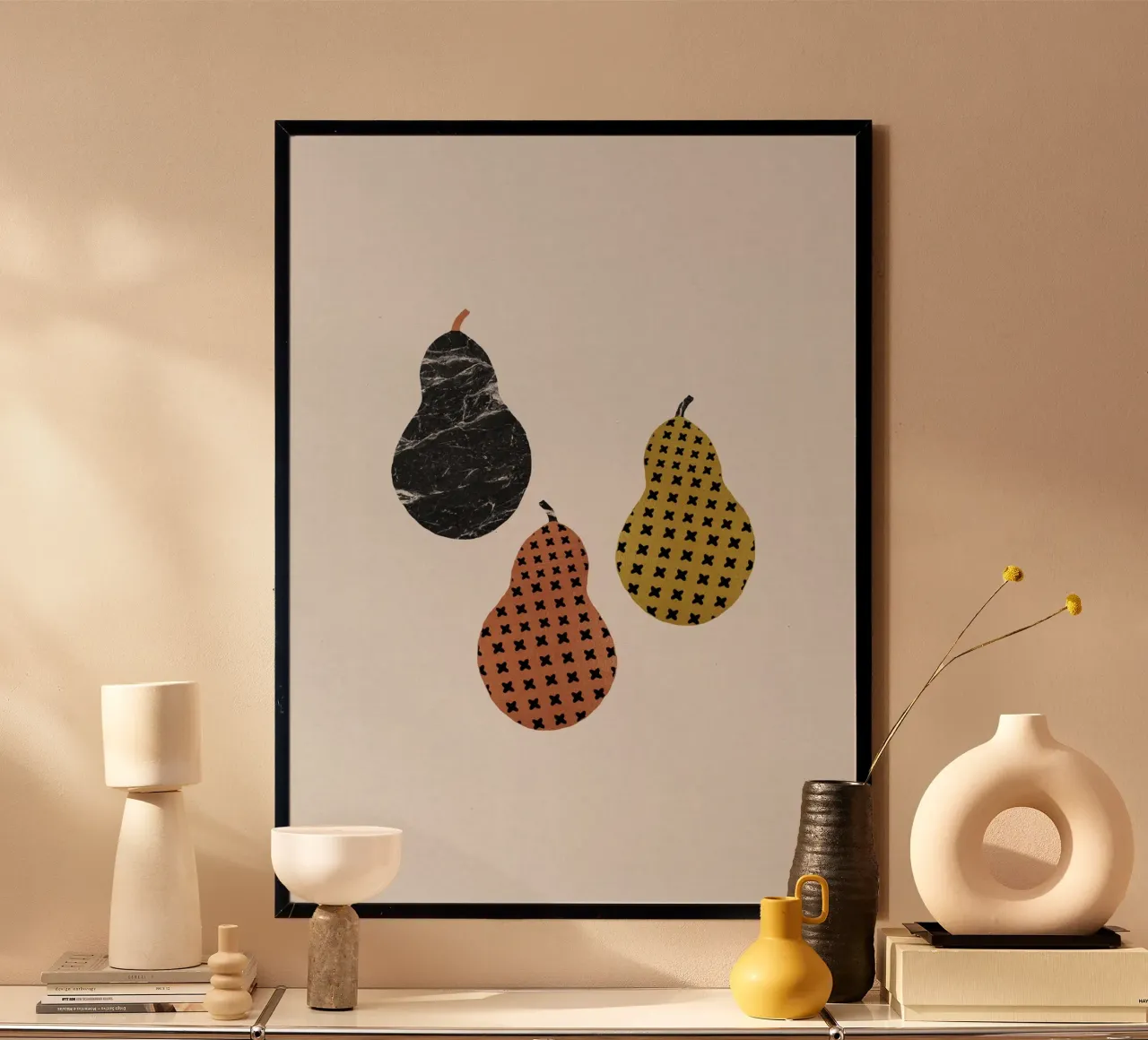 Scandi Pears poster da Orara Studio
