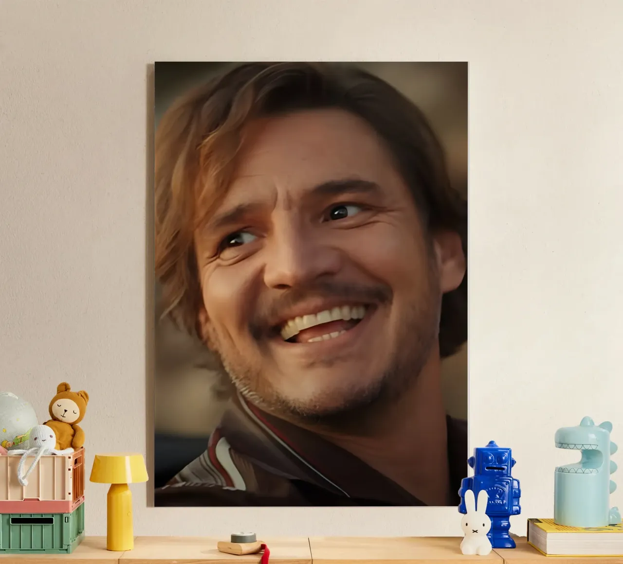 Pedro meme plexiglass da Funny Frame Factory