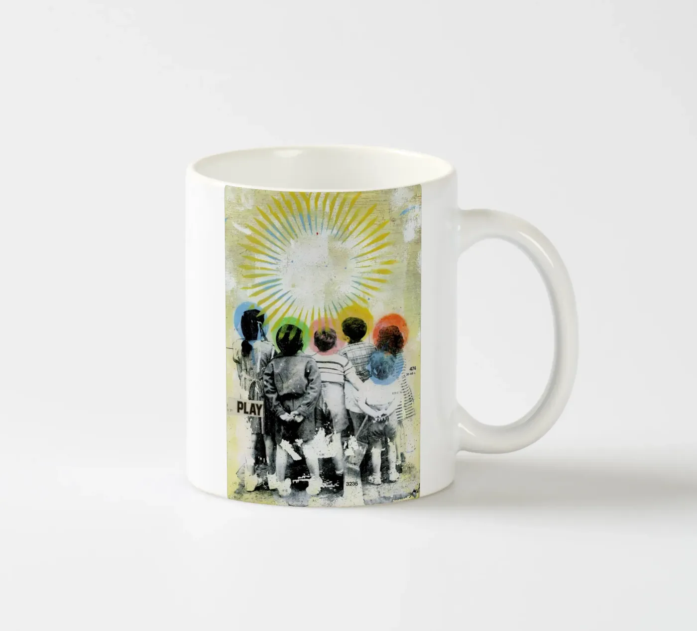 Play ceramic mug by Tameo