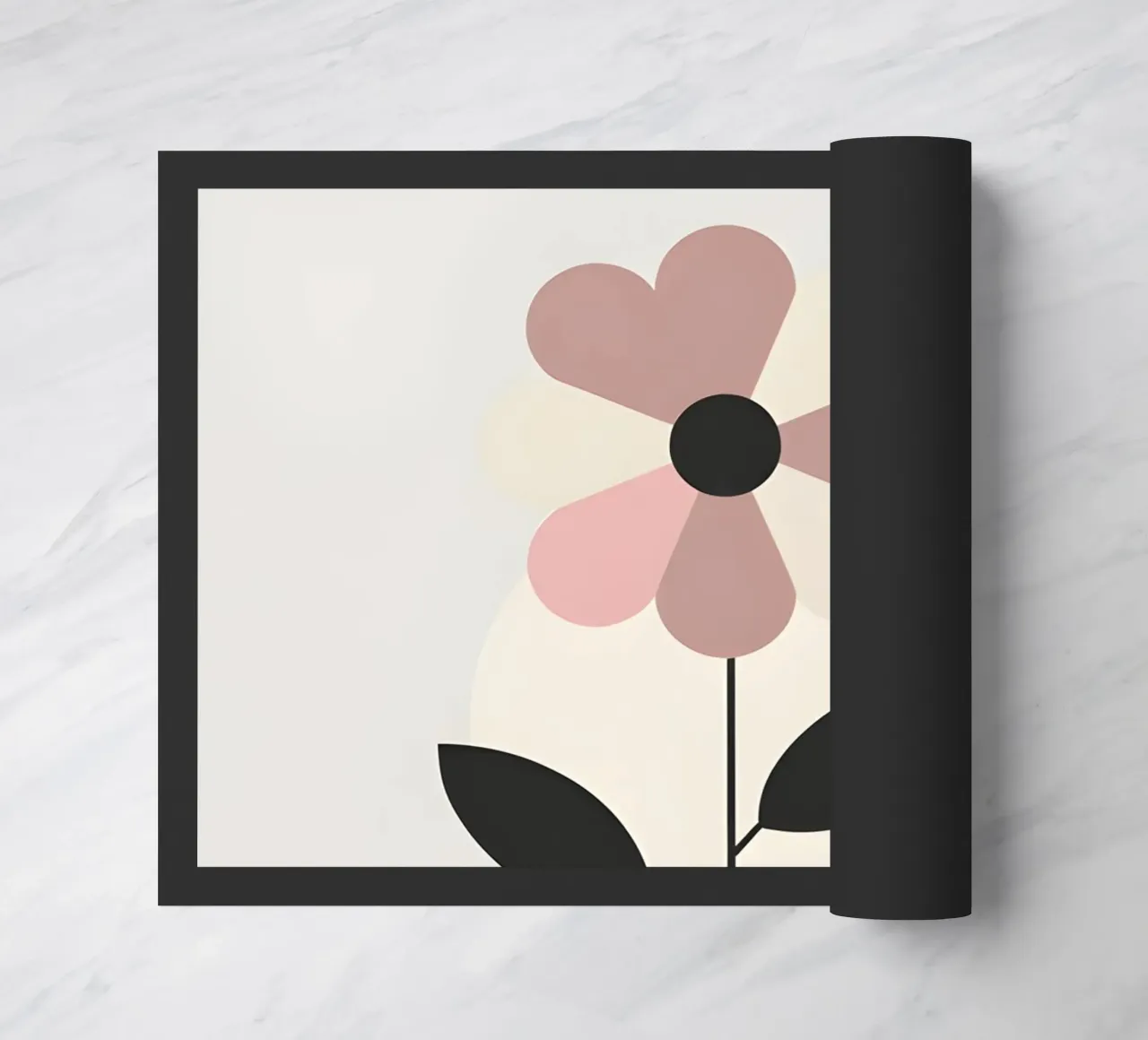 flower and circle zerbino da botanical shop