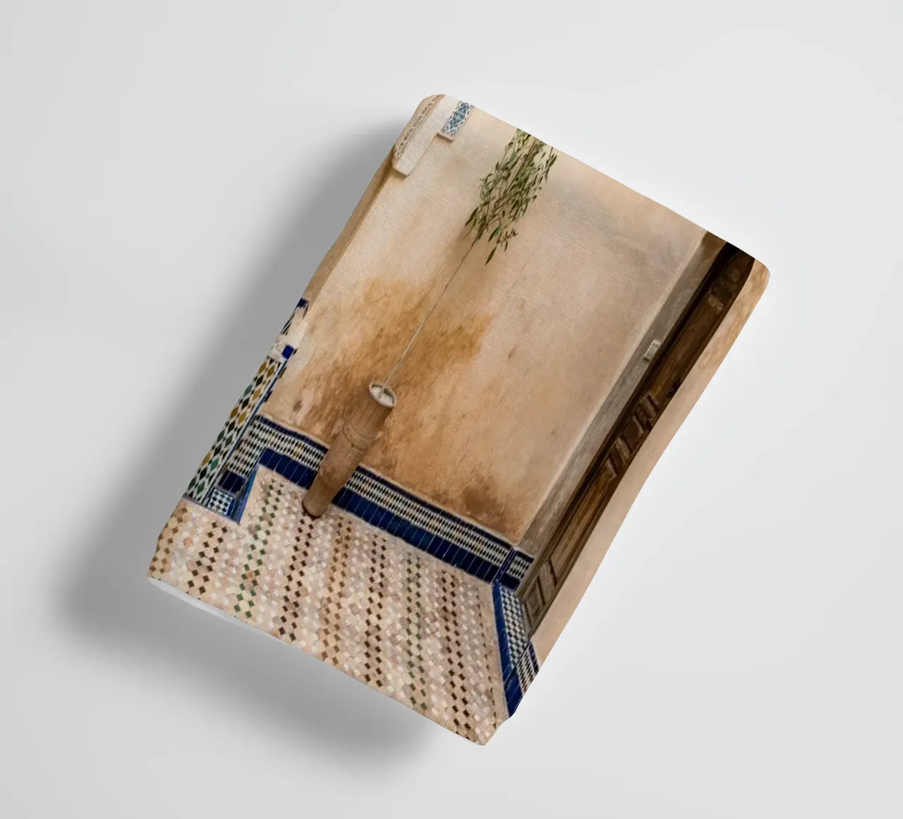 Moroccan architecture in pastel asciugamano da bagno da photolovers