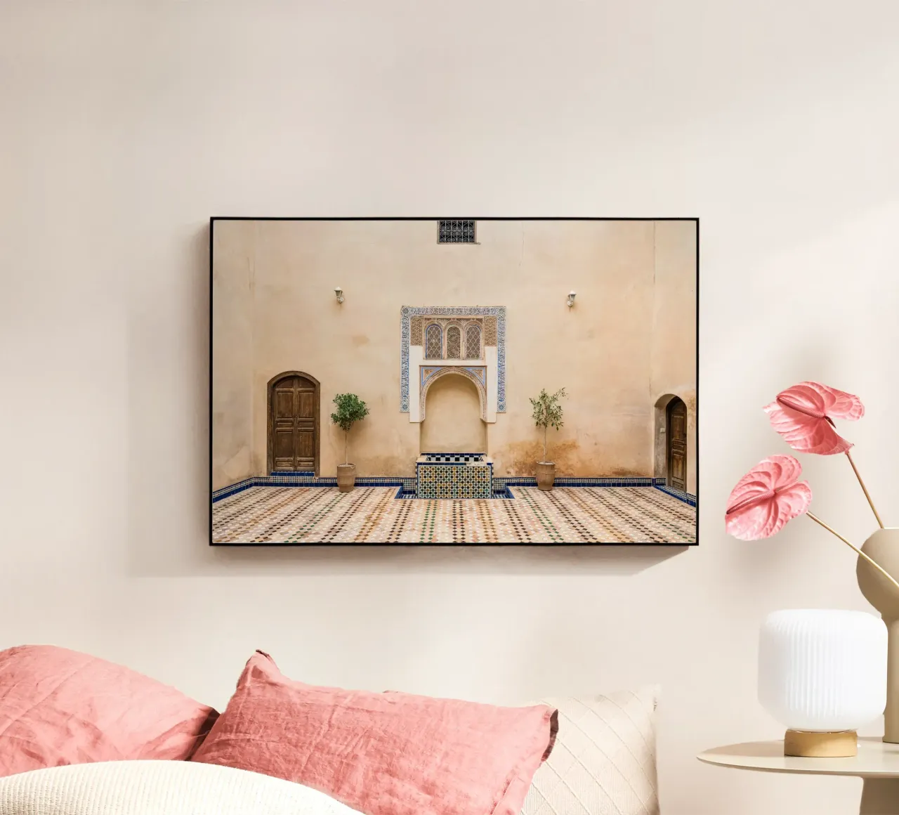 Moroccan architecture in pastel plexiglass da photolovers