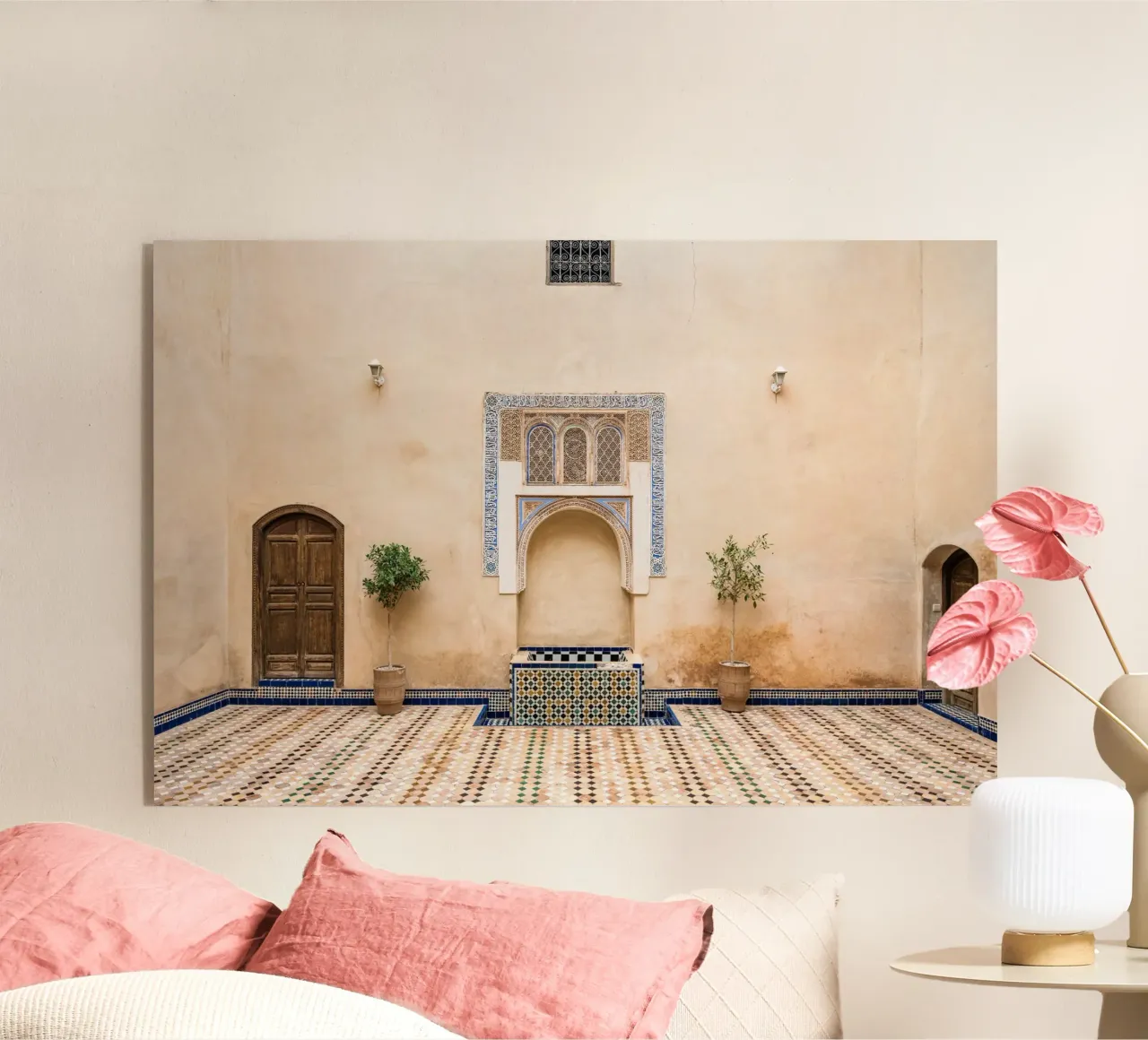 Moroccan architecture in pastel plexiglass da photolovers