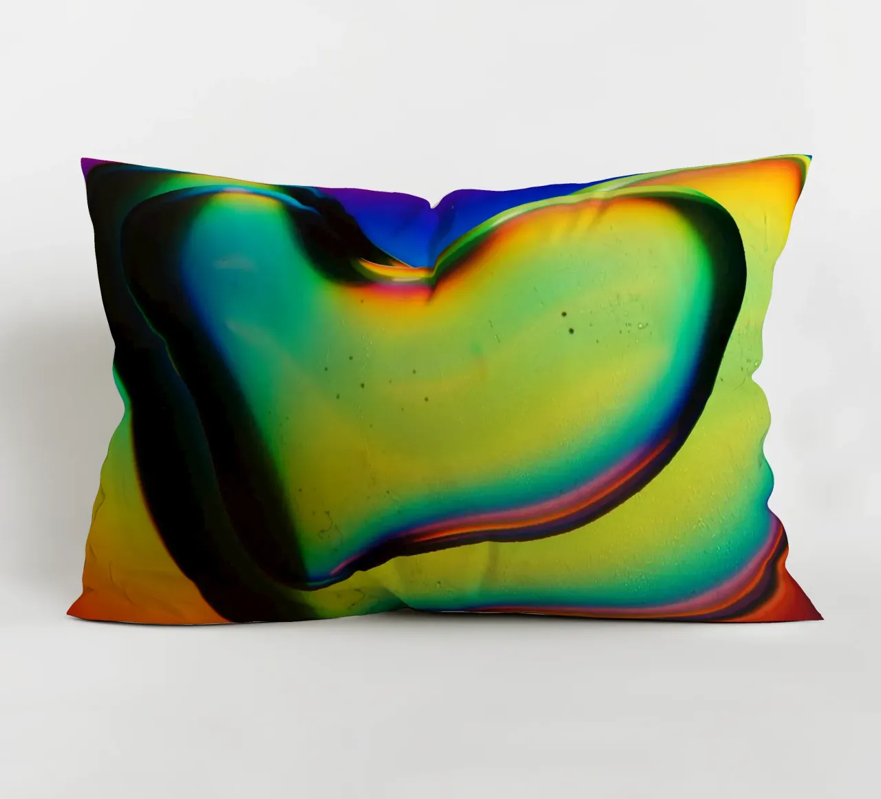 Gradient heart shape cuscino da artshop