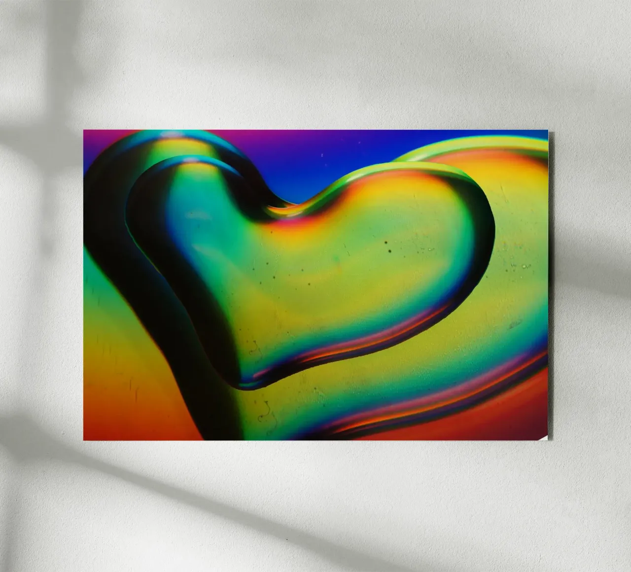 Gradient heart shape pannello forex da artshop