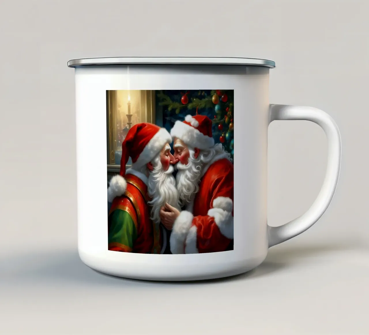 Claus tazza in smalto da Piccola Serenata