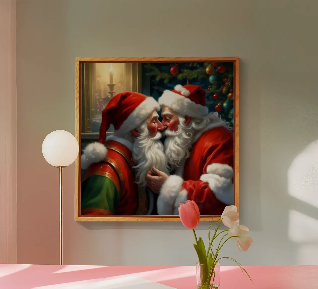 Claus plexiglass da Piccola Serenata