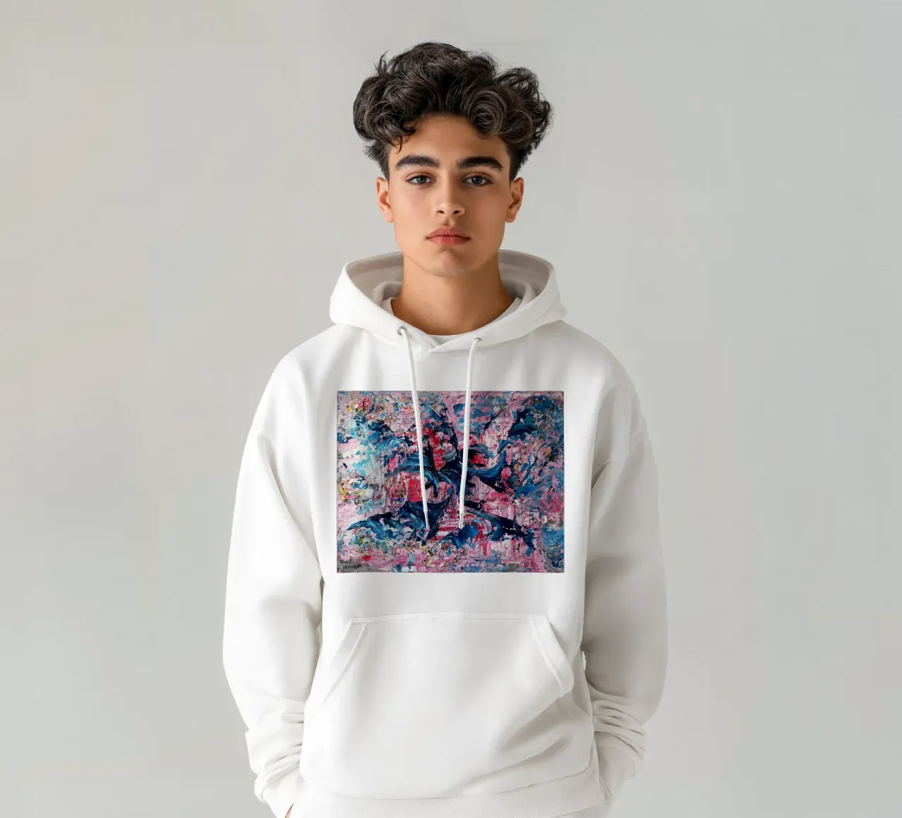 RICORDI DI UN VECCHIO. felpa con cappuccio da Little treasures for your home