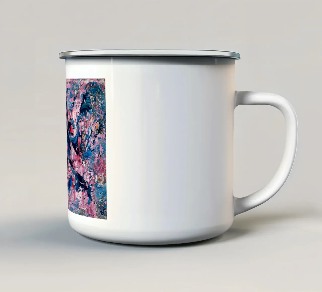 RICORDI DI UN VECCHIO. tazza in smalto da Little treasures for your home