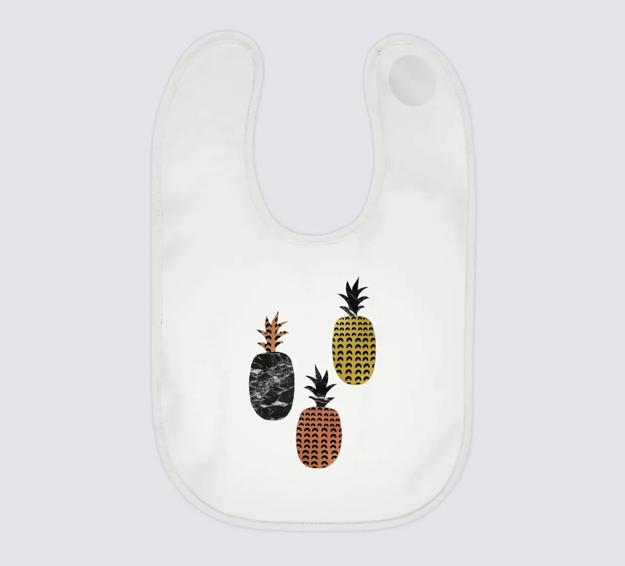 Scandi Pineapples bavaglino da Orara Studio
