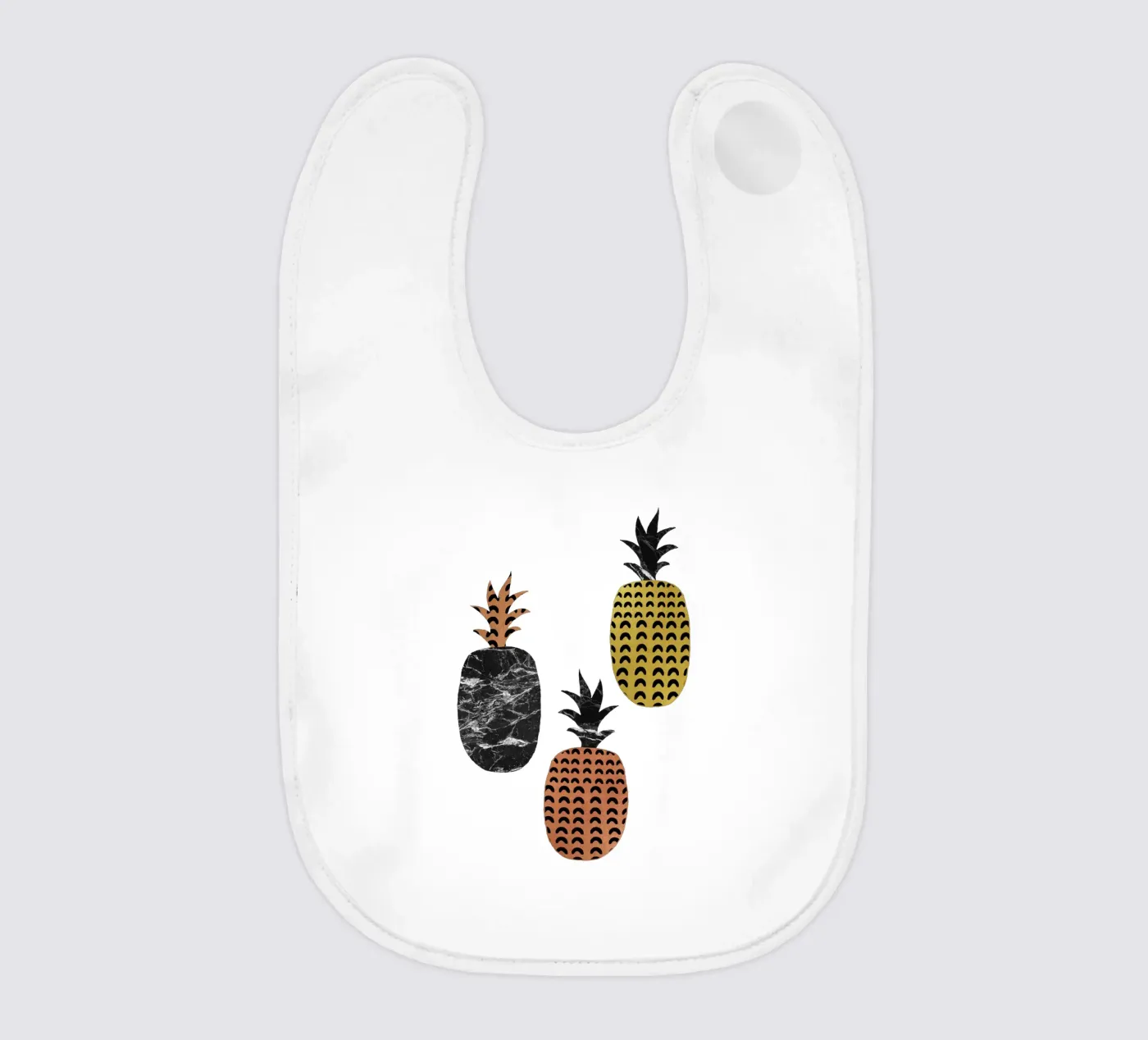 Scandi Pineapples bavaglino da Orara Studio