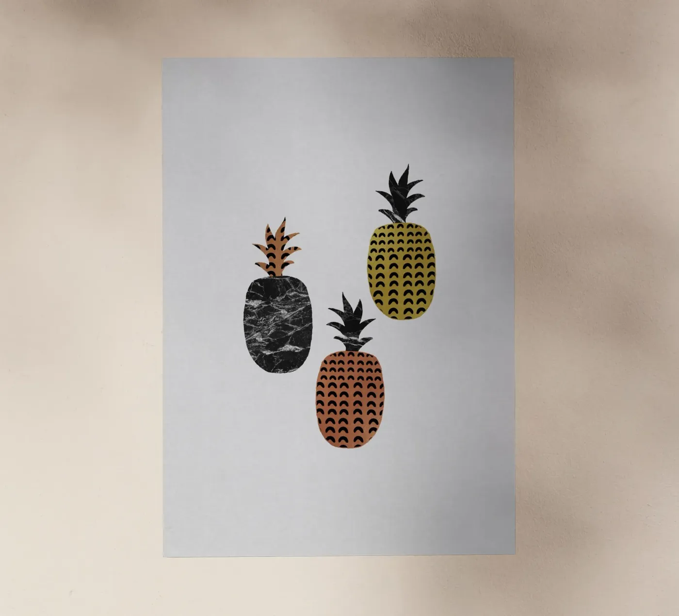 Scandi Pineapples pellicola backlit da Orara Studio