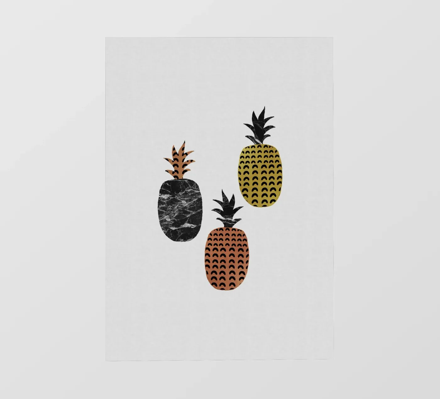 Scandi Pineapples pellicola backlit da Orara Studio