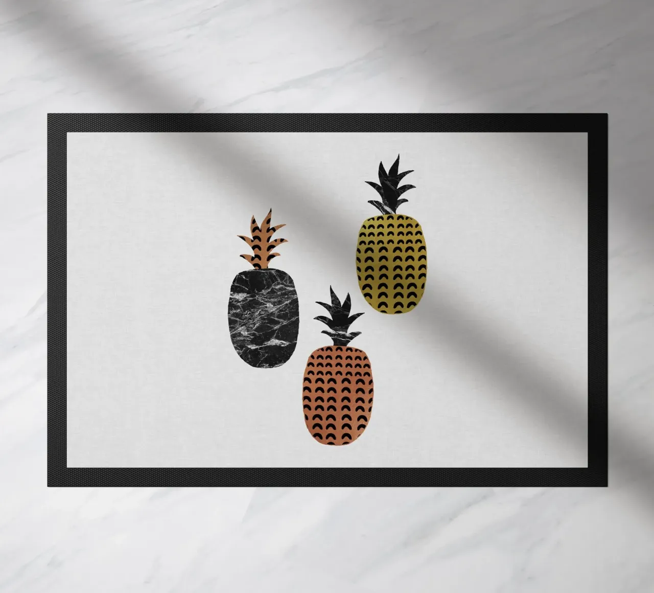 Scandi Pineapples zerbino da Orara Studio