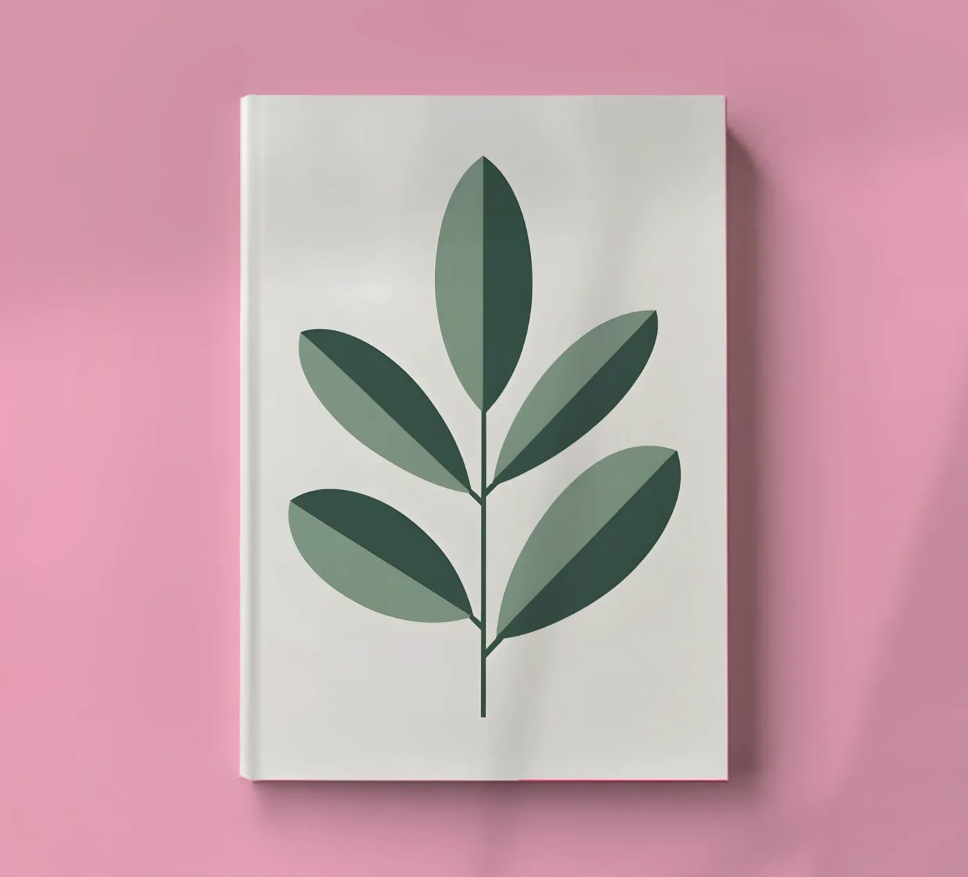 leaf vibrant notebook by botanical shop