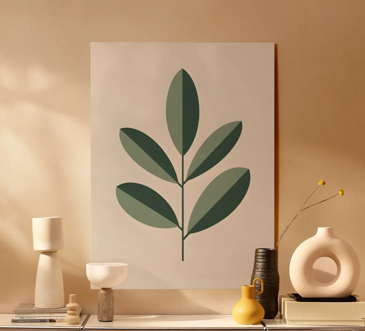 foglia vibrante plexiglass da botanical shop