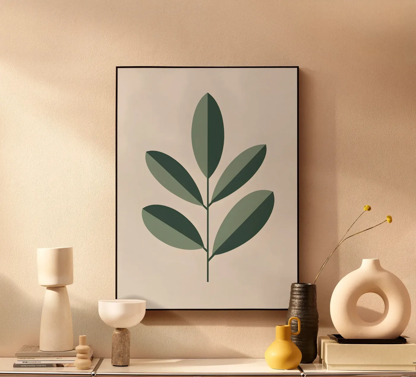 leaf vibrant alluminio dibond da botanical shop