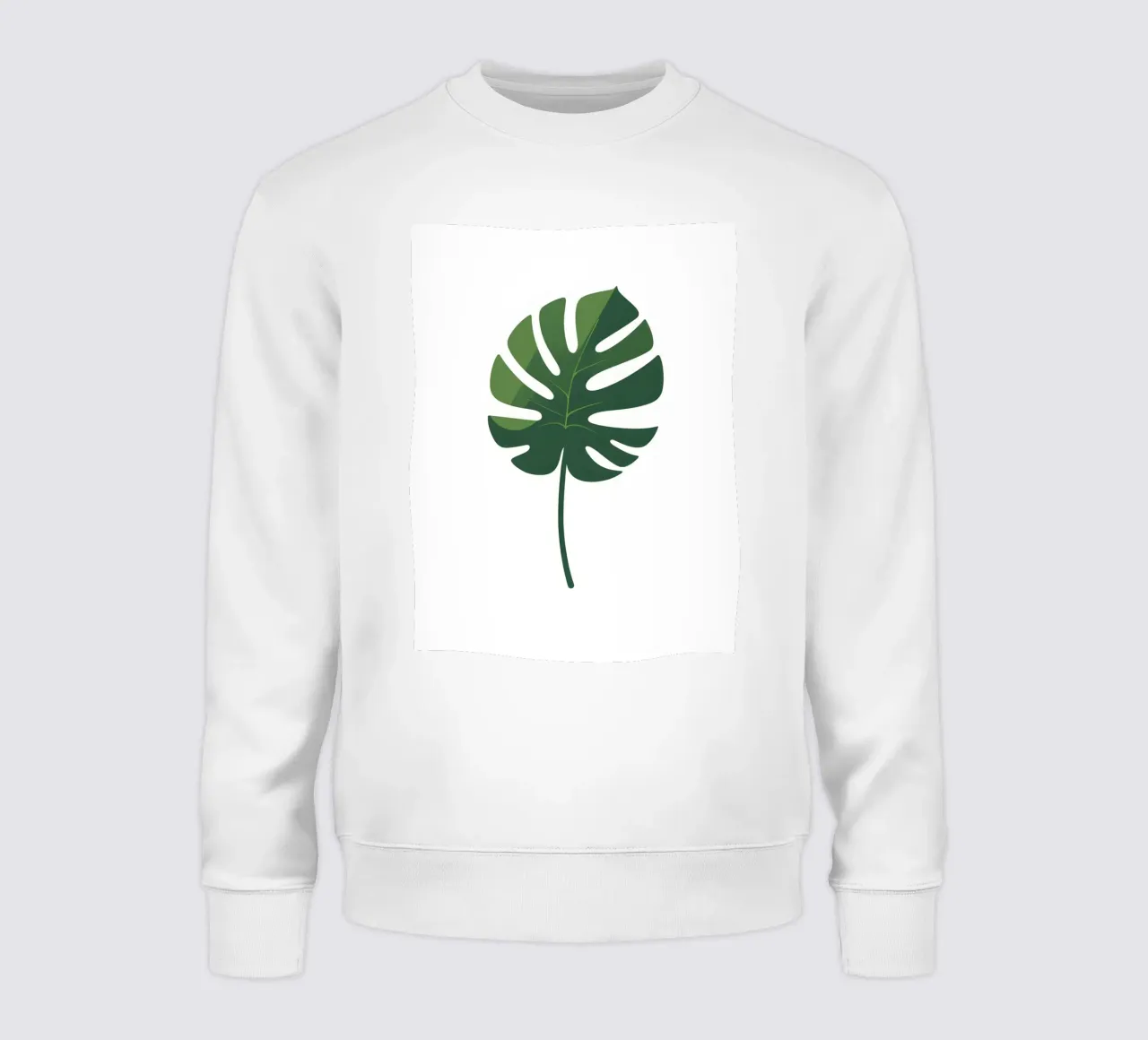 foglia vettoriale felpa da botanical shop