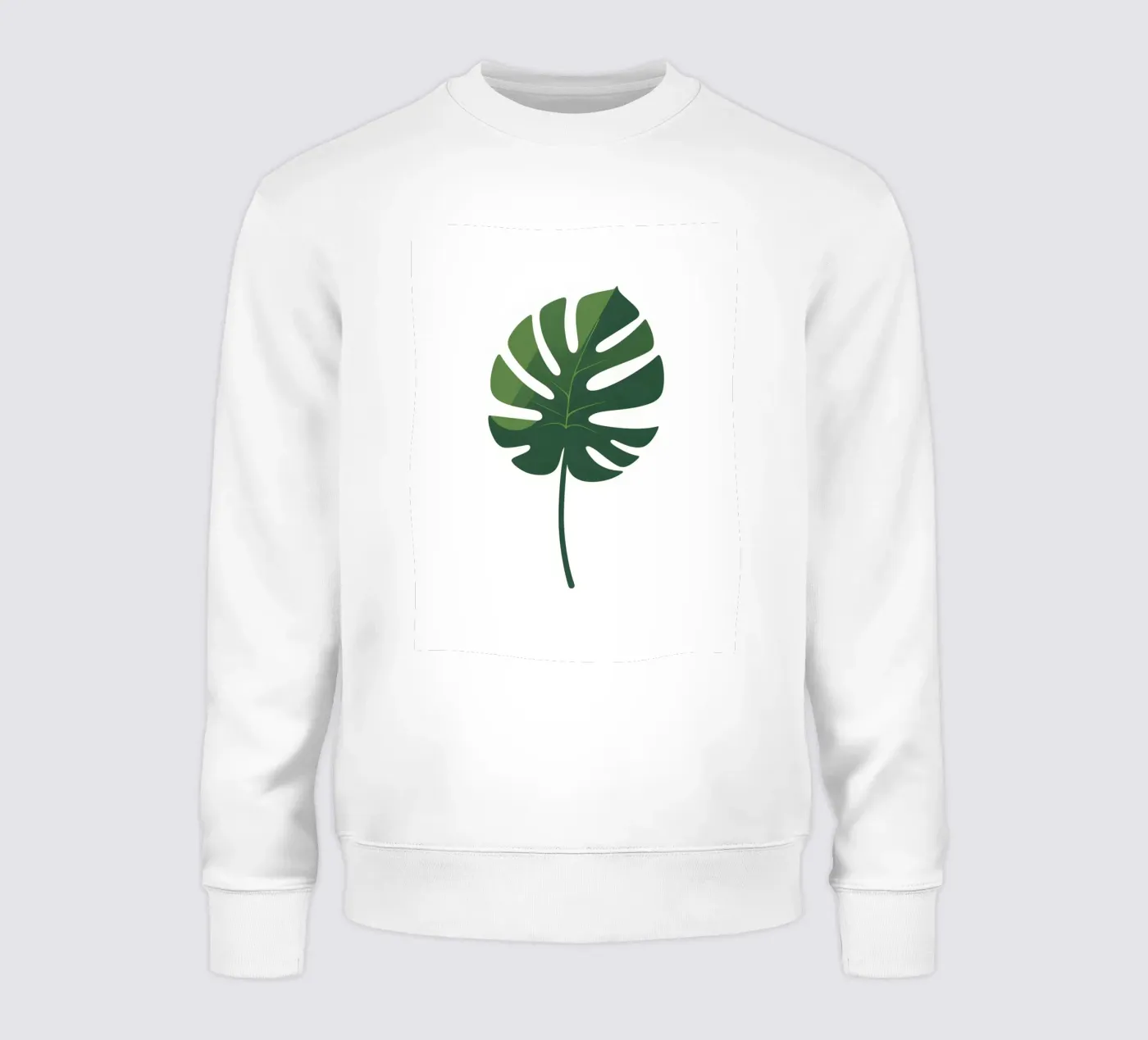 foglia vettoriale felpa da botanical shop