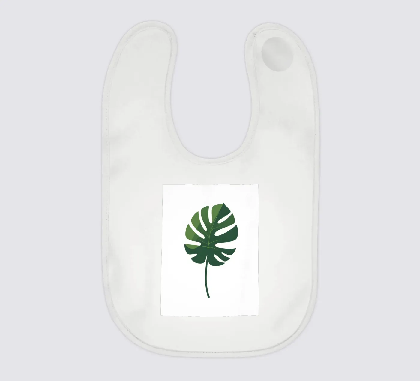 feuille vectorielle bavoir de botanical shop