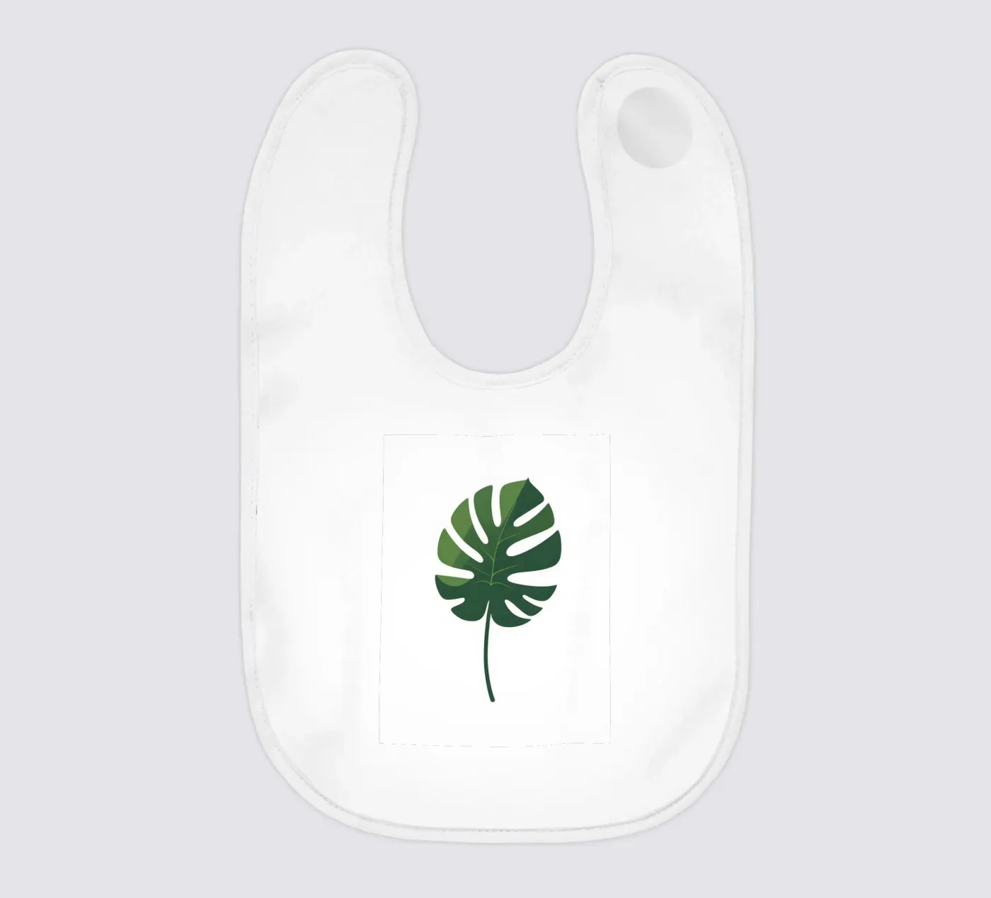 feuille vectorielle bavoir de botanical shop