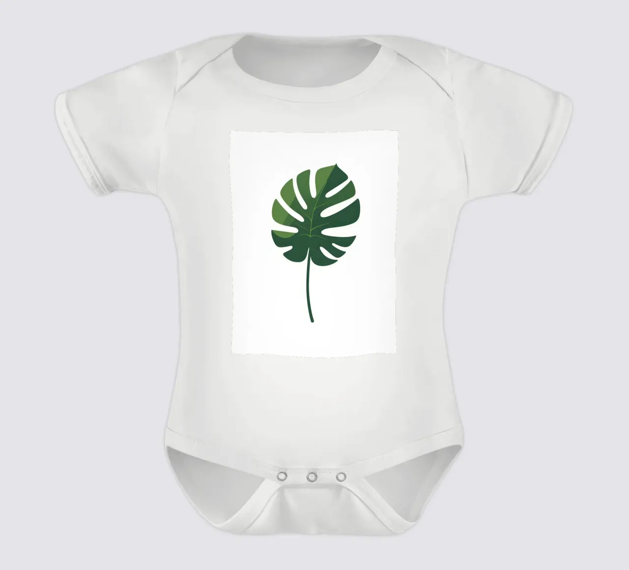 vector leaf body bébé de botanical shop