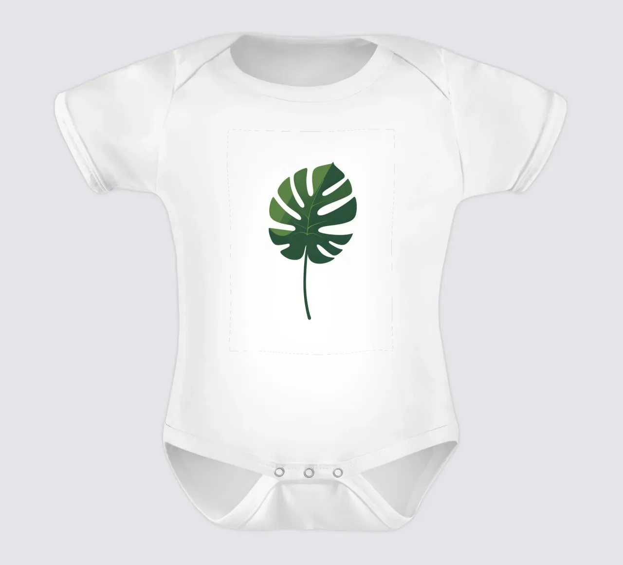 vector leaf body bébé de botanical shop