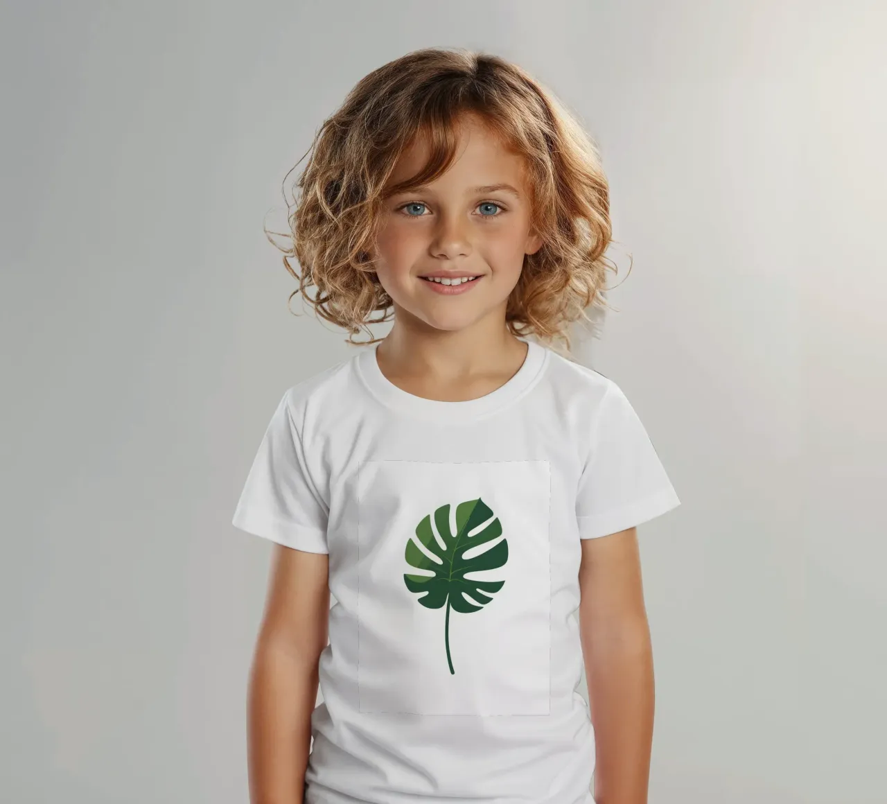 vector leaf Kinder T-Shirt von botanical shop