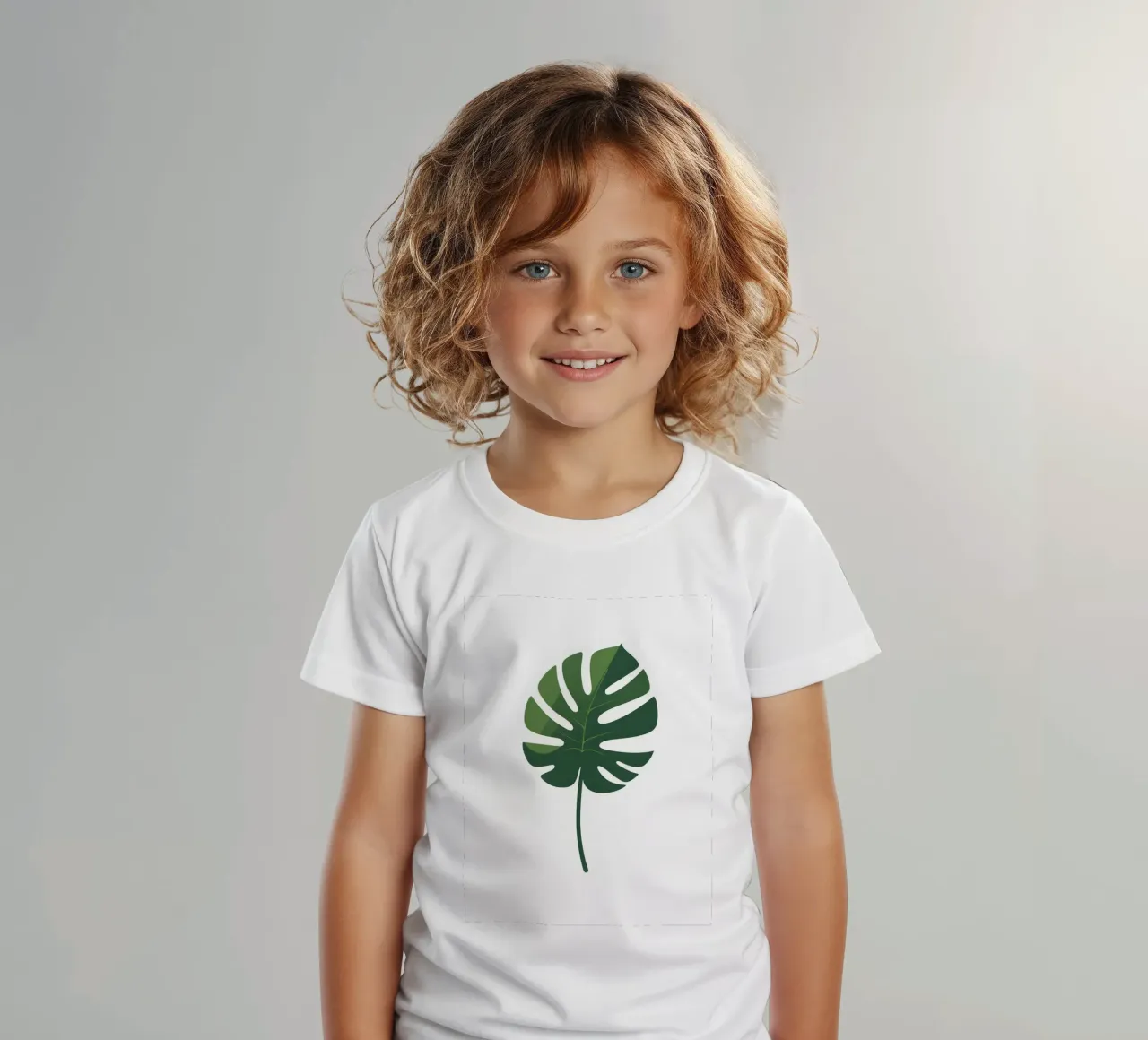 vector leaf Kinder T-Shirt von botanical shop