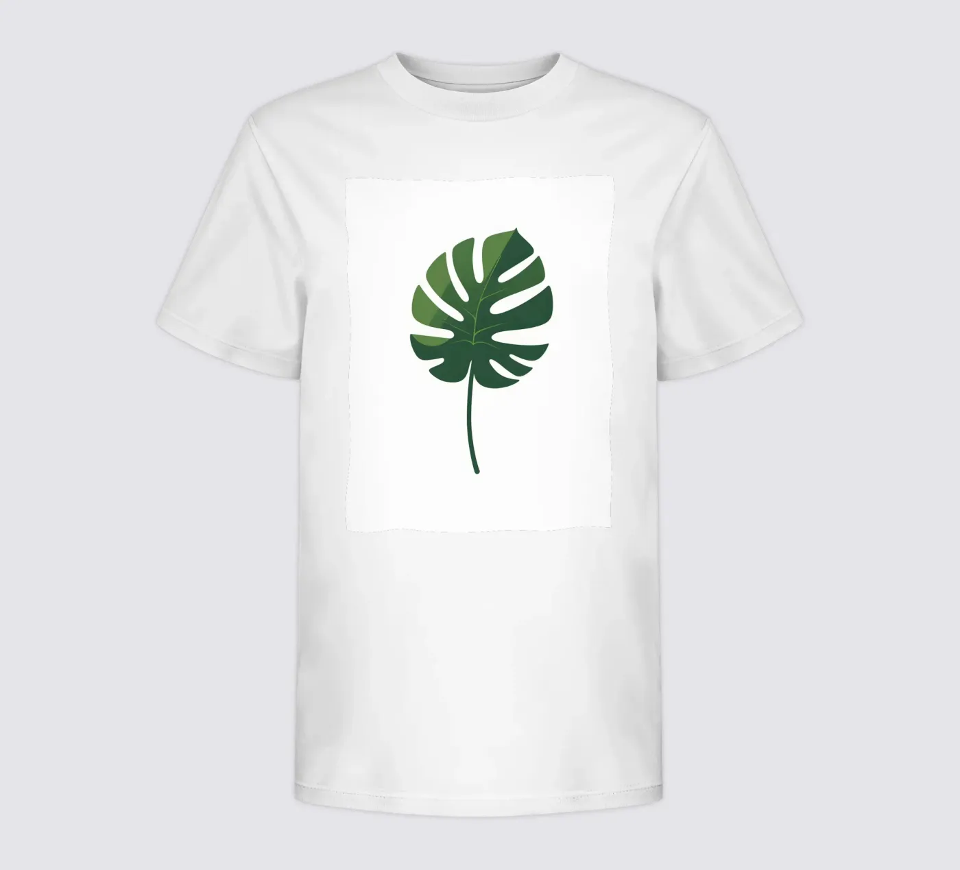 foglia vettoriale t-shirt bambini da botanical shop