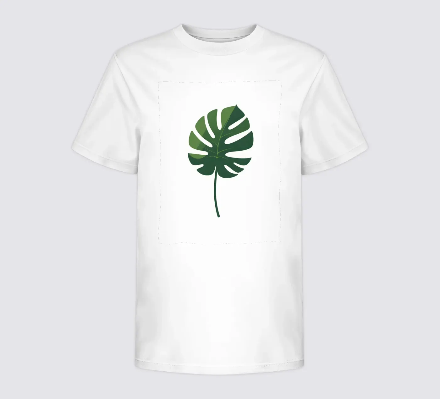 foglia vettoriale t-shirt bambini da botanical shop