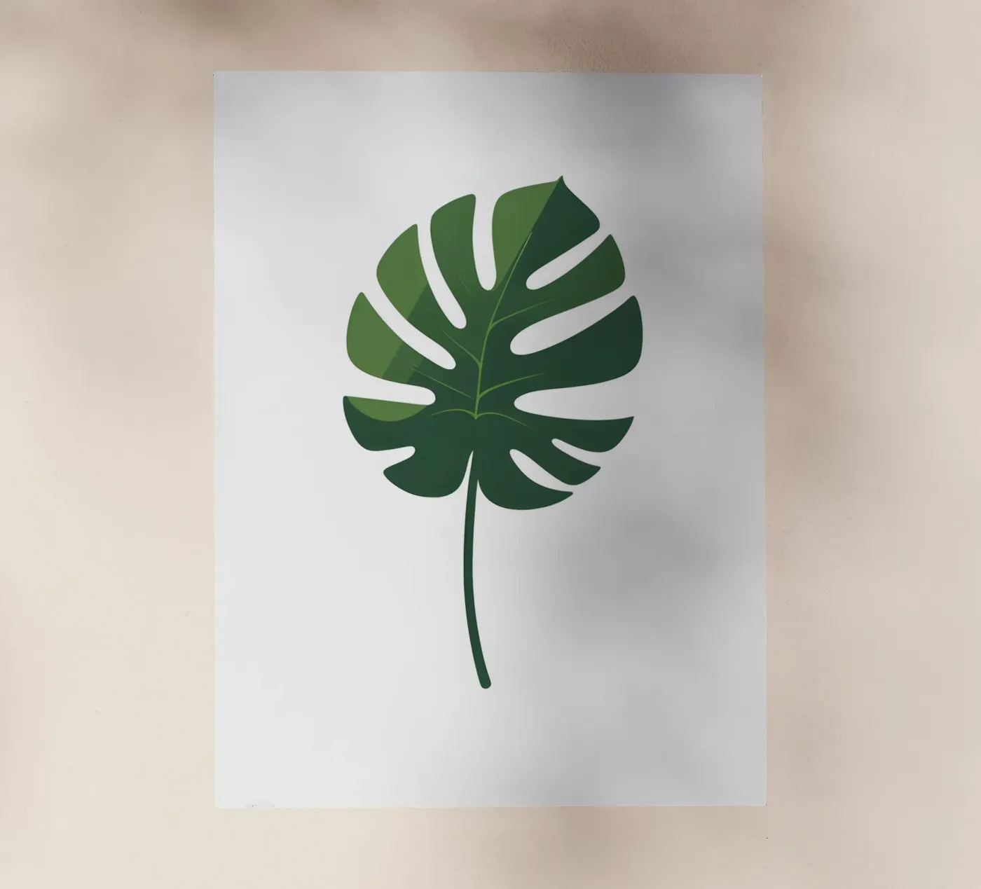 vector leaf pellicola backlit da botanical shop