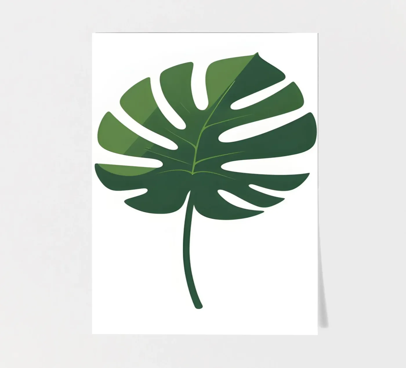 vector leaf sticker sheet by botanical shop
