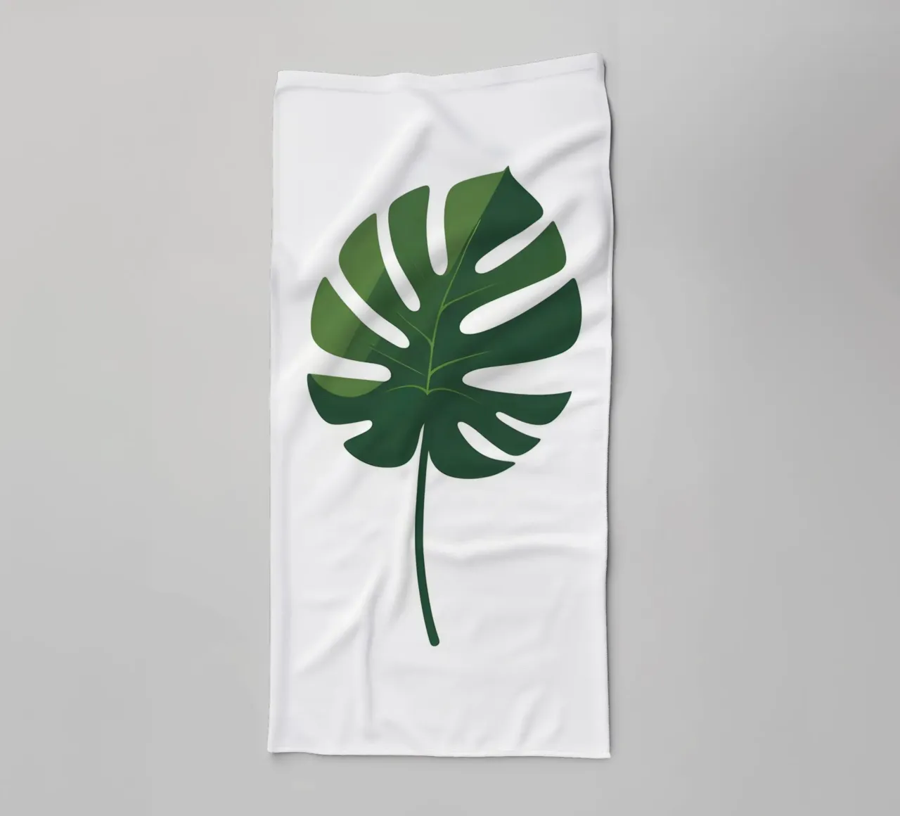 vector leaf towel by botanical shop