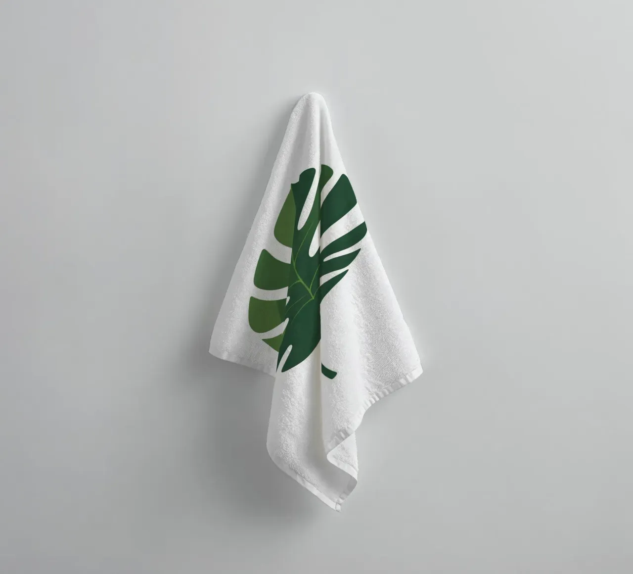 vector leaf towel by botanical shop
