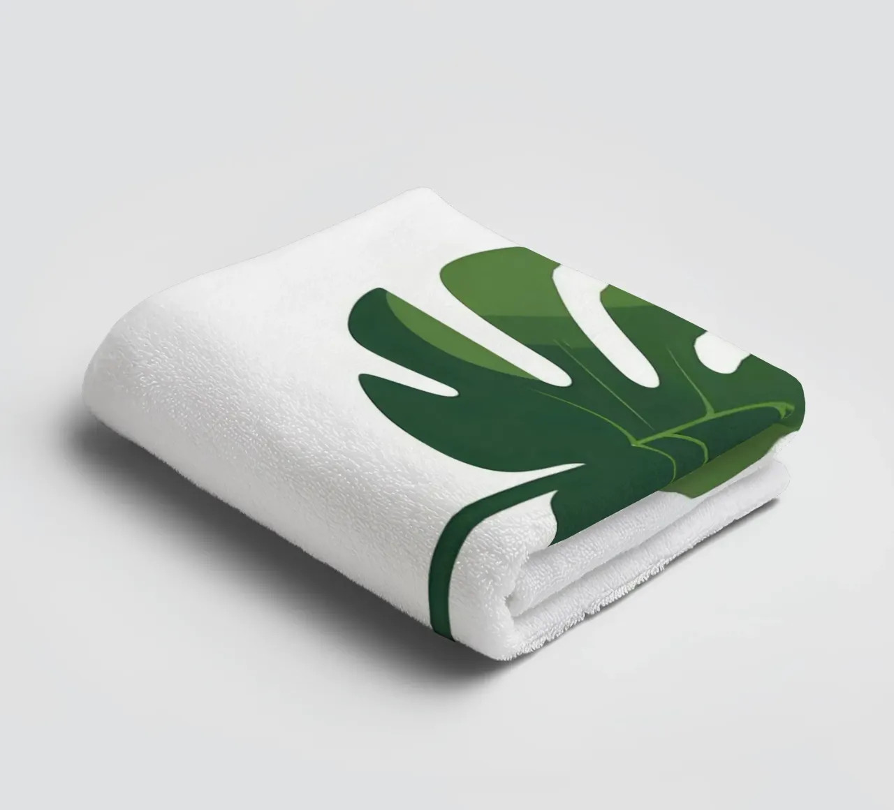 vector leaf towel by botanical shop