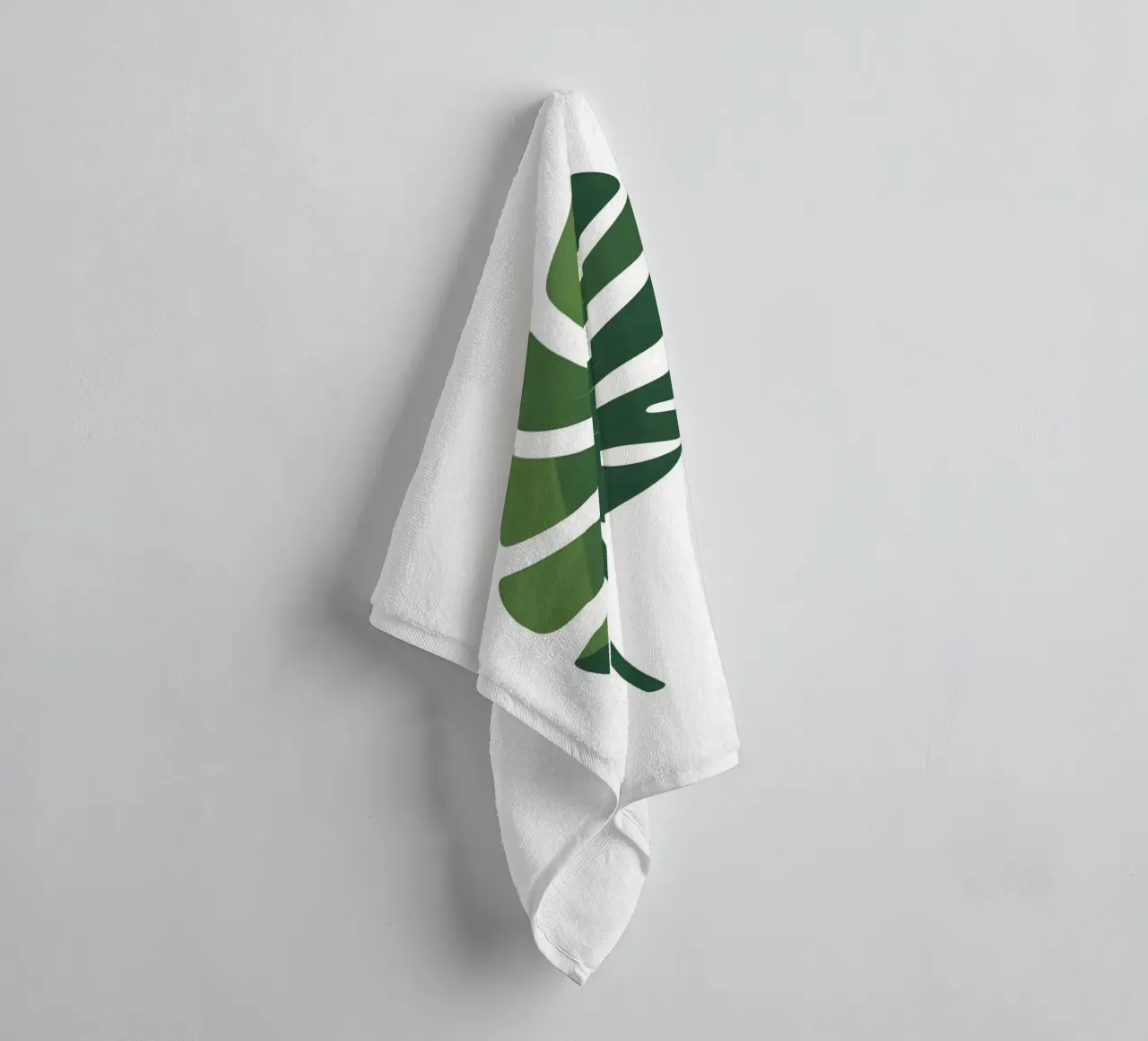 vector leaf towel by botanical shop