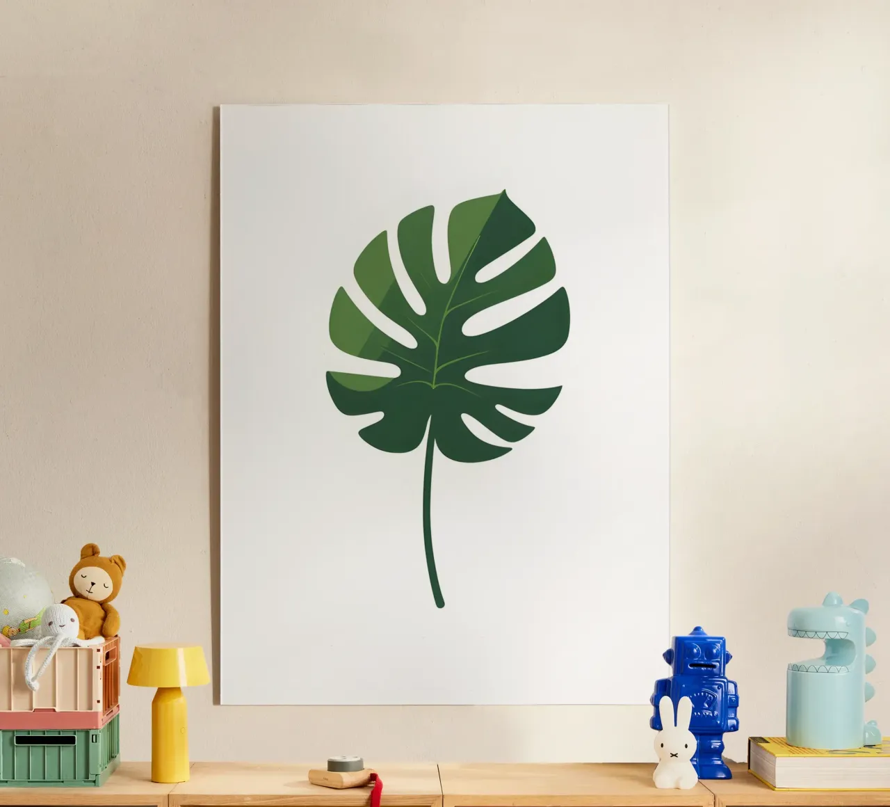 foglia vettoriale plexiglass da botanical shop