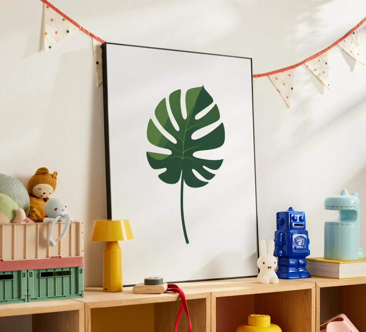 foglia vettoriale alluminio dibond da botanical shop