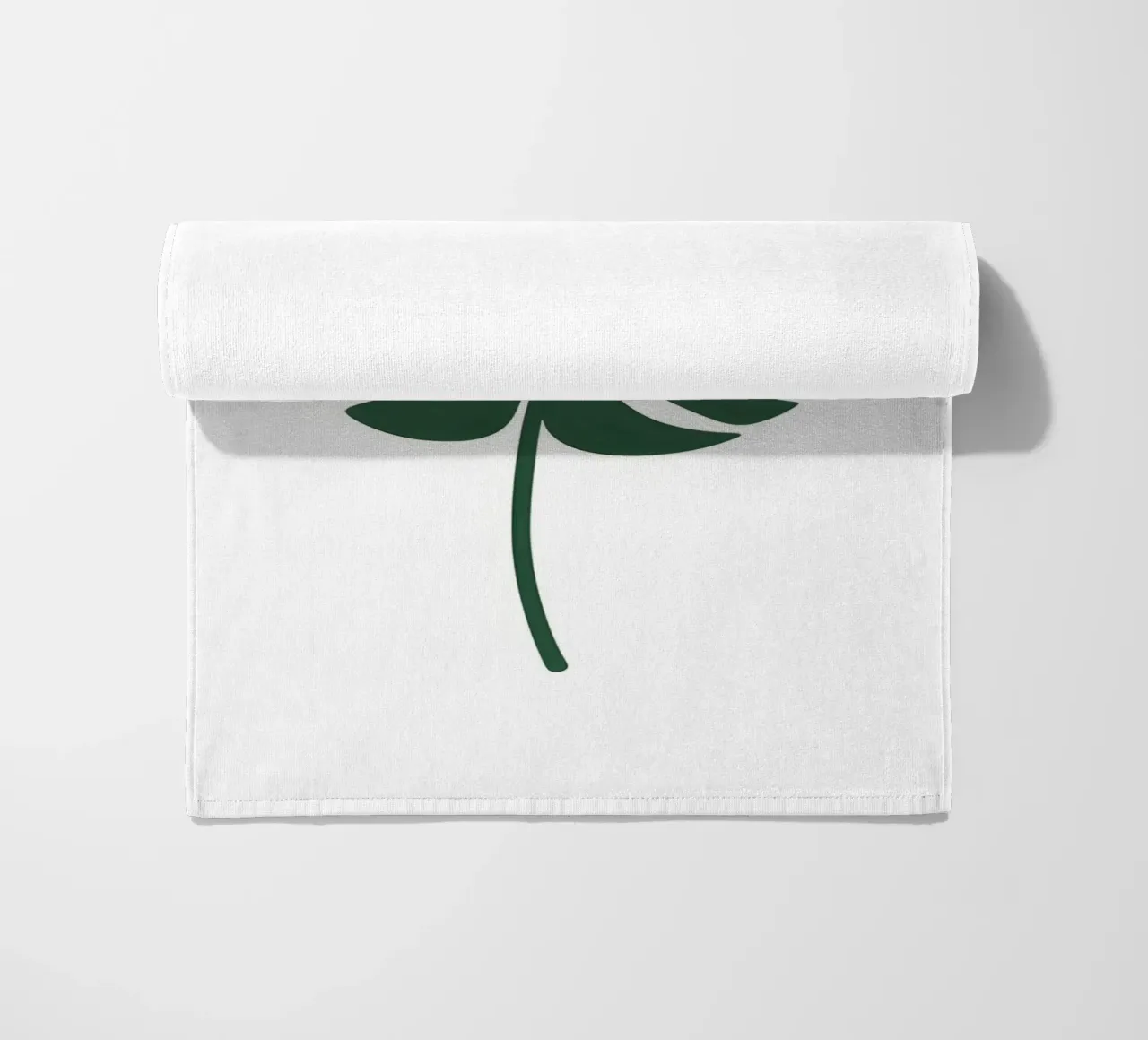 vector leaf beach towel by botanical shop
