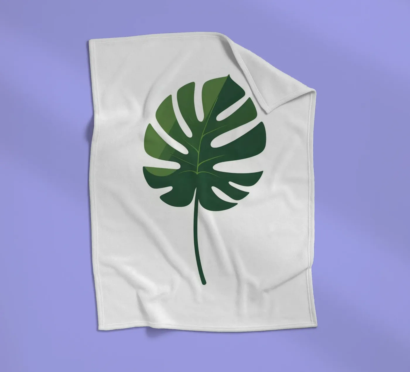vector leaf Fleecedecke von botanical shop