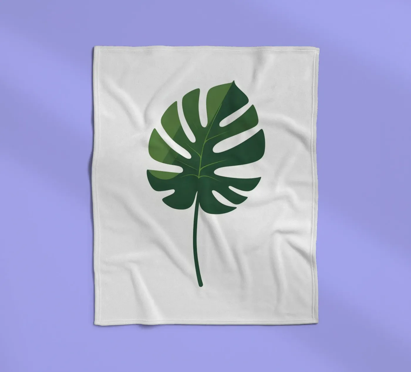 vector leaf Fleecedecke von botanical shop