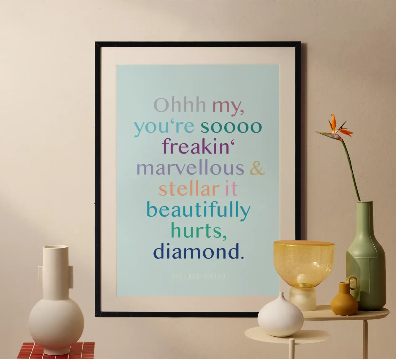 😇 poster by APHRODITE'S JOY