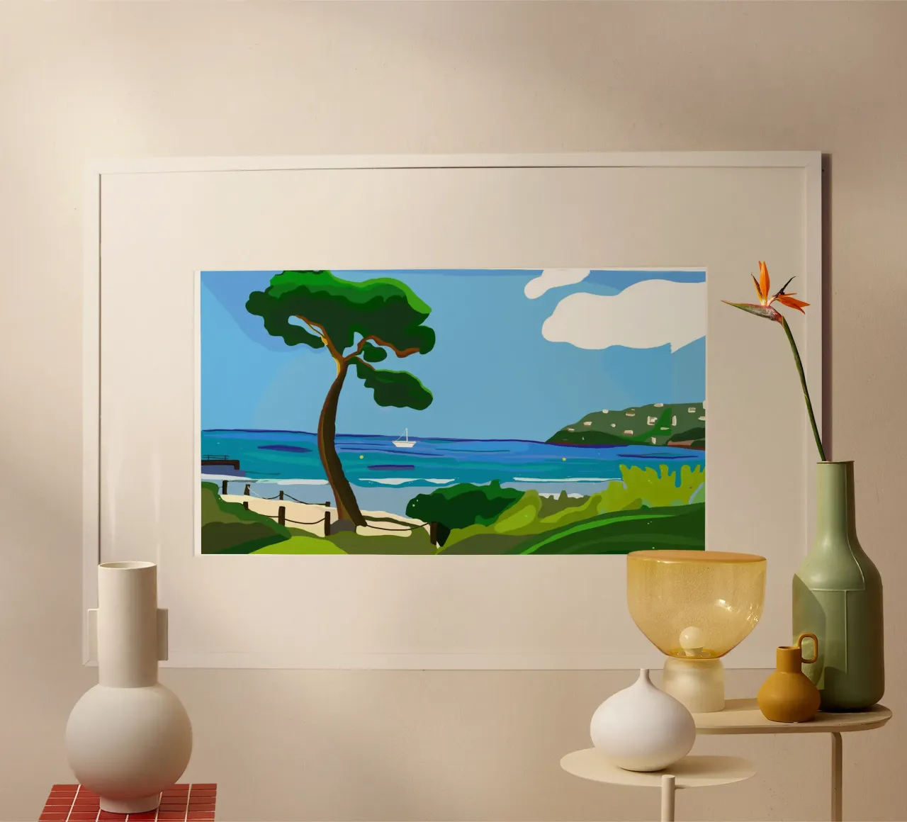 beach poster da ALEIDA bold